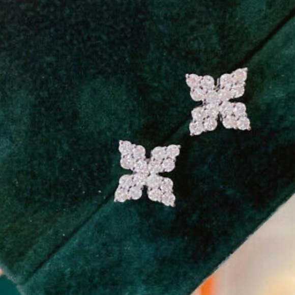 New Sterling silver gorgeous earrings - Picture 3 of 4